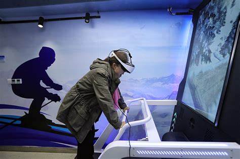 VR冰雪运动 感受科幻魅力助力完美冬奥